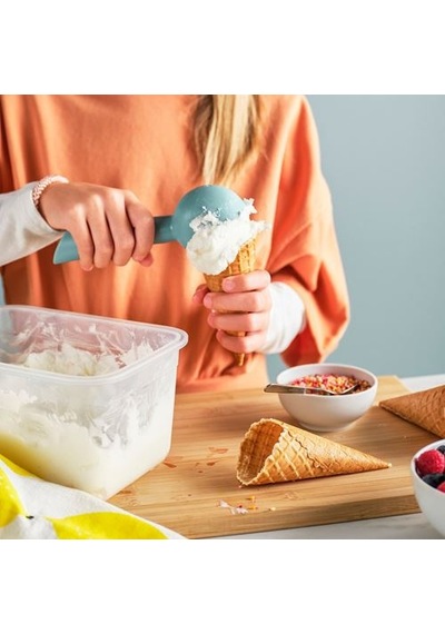 Ikea Uppfylld Dondurma Kaşığı, Açık Turkuaz, 18 Cm