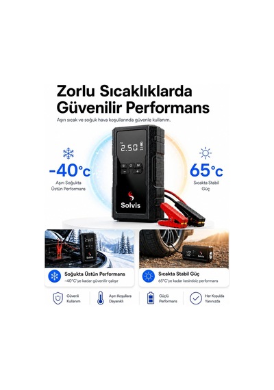 Akü Takviye Cihazı Siyah