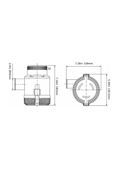 Seaflo Sintine Pompası 4700 GPH 24V