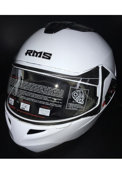 Rms Çene Açılır Çene Açılır Kask Beyaz