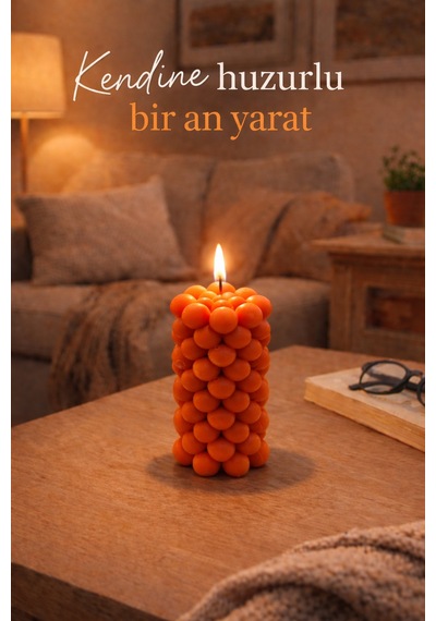 Soya Mum,dekoratif Lüks & El Yapımı Doğal Mum,uzun Yanma Süreli Ev Hediyesi,ev Süsü Kırmızı 360 G Kırmızı