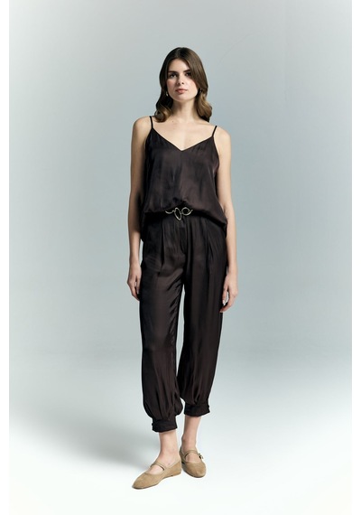 Tosca Pantolon - Kahve-137246 Kahve