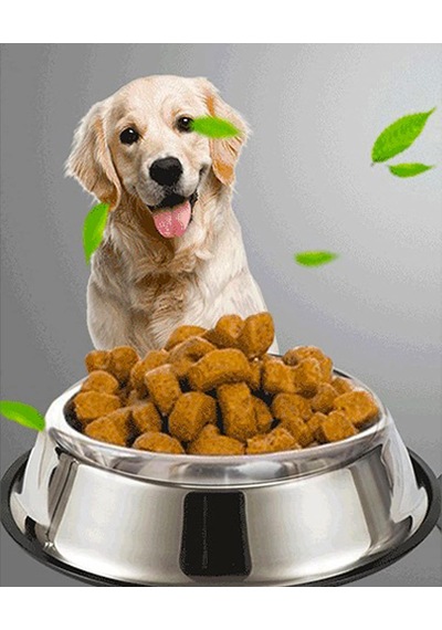 2 Adet 22 Cm Kedi Köpek Metal Mama Ve Su Kabı - Al3118