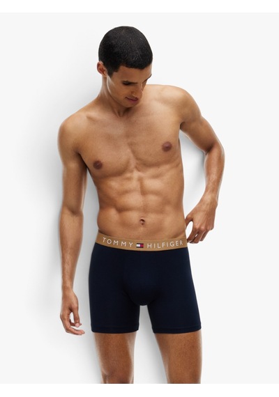 Tommy Hilfiger 3p Boxer Brıef Wb Erkek Sarı Boxer - Um0um03969