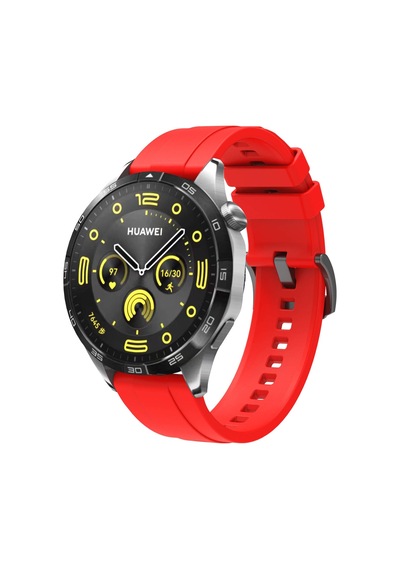 Kilifone - Huawei Uyumlu Gt4 41mm - Kordon 22mm Silikon Kordon Krd-95