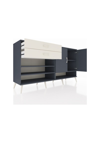 Hyperion Konsol 4 Raflı 2 Çekmeceli 2 Kapaklı 176x44x99 Antrasit- Antrasit-antrasit/aytaşı Hyperion Konsol 4 Raflı 2 Çekmeceli 2 Kapaklı 176x44x99 Antrasit- Antrasit-antrasit/aytaşı