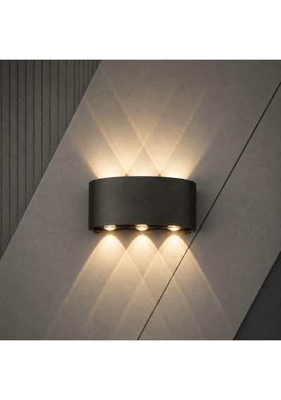 Dış Mekan Led Aplik 10 Watt Günışığı Cata Haiti 3'lü Aplik Ct-8011g