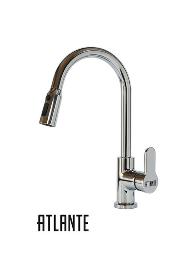 Atlante İnnova Arıtmalı Krom Mutfak Evye Bataryası Metal Krom