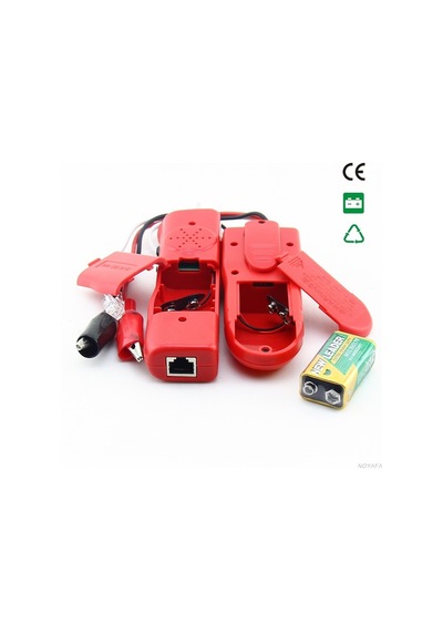Nf-806r Ağ Kablosu Arıza Tespit Cihazı Test Cihazı Utp Stp Rj45 Rj11, Timsah Klipsli