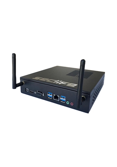 Seclife MP-512 i3-10100 8 GB 256 GB SSD Free Dos Siyah Mini Pc
