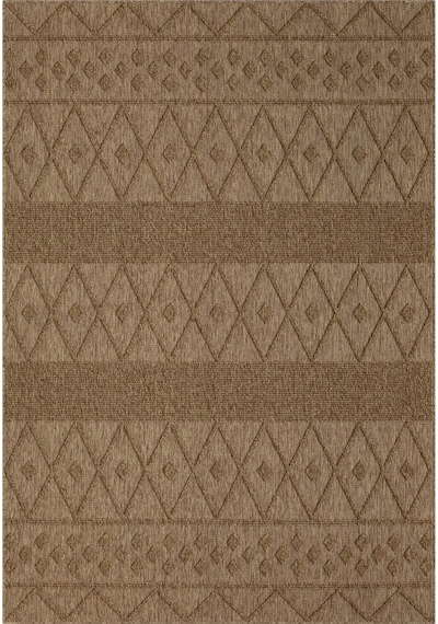 Seyran Loopy 620 Kahve Halı Ince Mutfak Kilim Salon Kesme Halı Yolluk Kahve