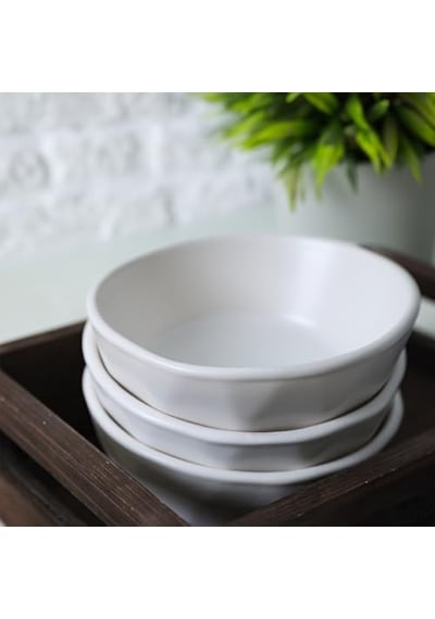Beyaz Çerezlik Sosluk 12 Cm 6 Adet 022 Genel