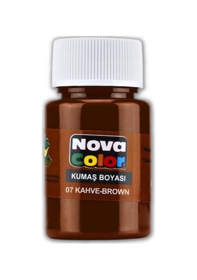 Kumaş Boyası Tişört Çanta Tekstil Boyası 30 Ml 1 Adet Nova Color Kumaş Boyası 1 Adet