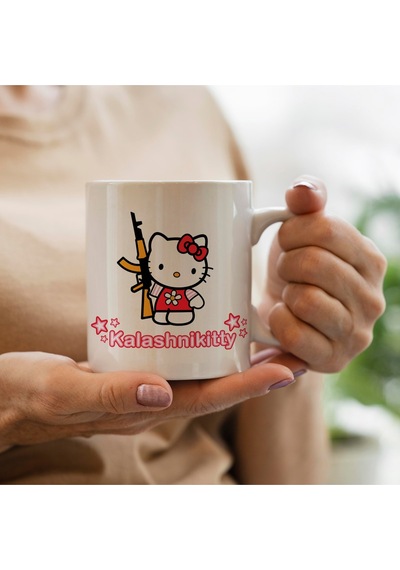 Kalashnkitty Kupa Bardak Beyaz