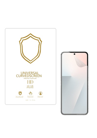 Samsung  Galaxy Uyumlu Z Flip 7 Fe İle  Full Tpu Nano Ön Ekran Koruma Filmi - Ekm101