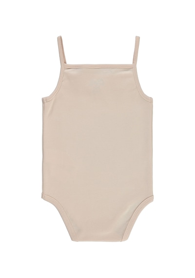 Civil Baby Kız Bebek Çıtçıtlı Badi 12-24 Ay Pudra 14587140523Y-5 Pudra
