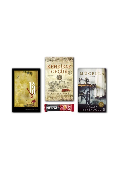 Kehribar Geçidi - La - Mücella - Nazan Bekiroğlu Roman Set 3 Kitap