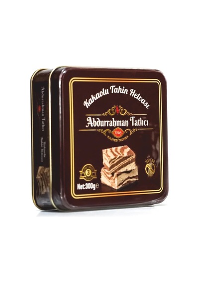 Kakaolu Tahin Helvası Teneke Kutu 300 Gr