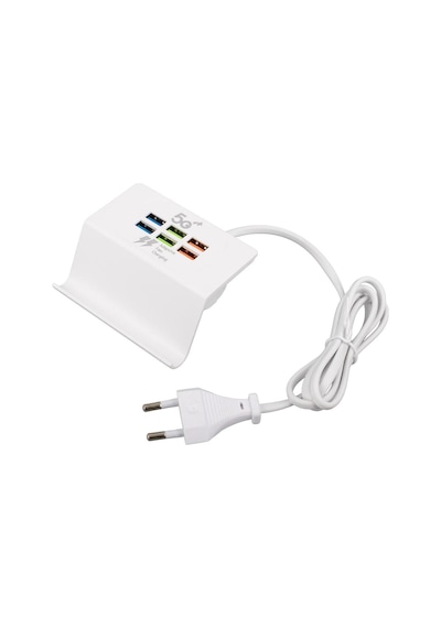 Powermaster Pm-21193 6 Usb'li 3.1a Akıllı Şarj Standı