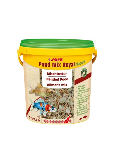 Sera Pond Mix Royal 10 Litre Japon Balığı Karışık Yem 2000 Gr