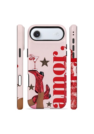 Velvoria Valestra Amour Leopar Apple Apple iPhone Uyumlu 17 Air Magsafe Koruma Kılıfı Valestra Magline - Amour Leopar