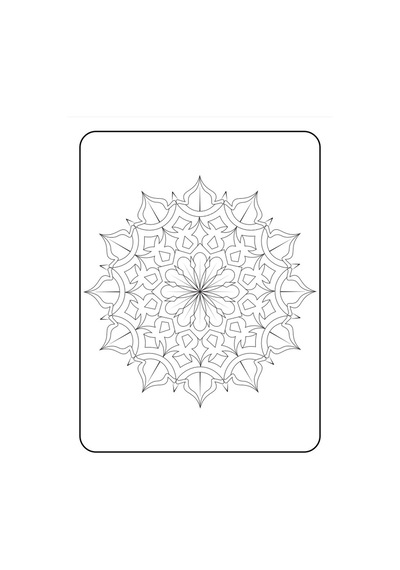 Çocuklar İçin Mandala Kitap Seti 200 Seçilmiş Mandala 2065