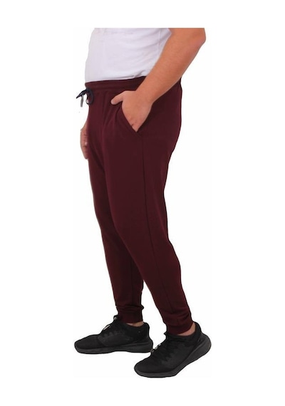 Starbattal Büyük Beden Basic Eşofman Altı Full Lycra 11516 Murdum-Mürdüm