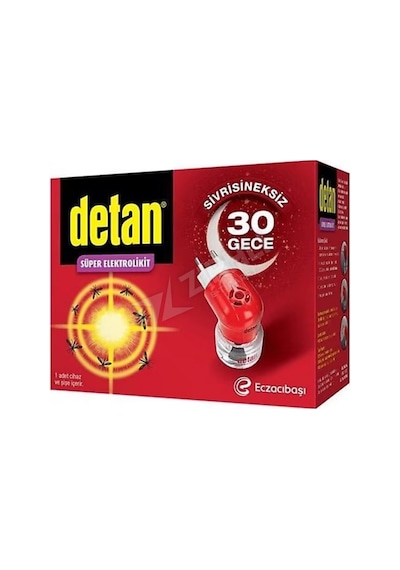2 Adet Detan 30 Gece Elektrolikit Cihaz + Yedek