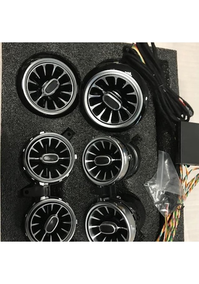Mercedes Glc Kalorifer Hava Izgara Seti 5 Parça 64 Ledli Ambiyans (420580972)