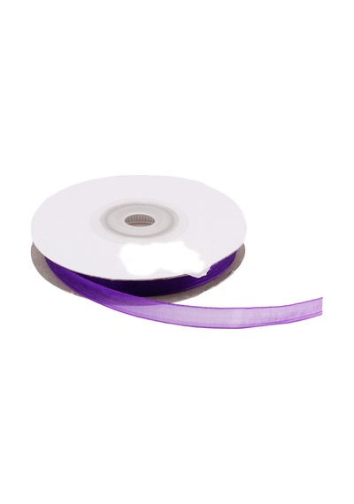 Organze Kurdele 6 Mm 22 Metre Mor N11.1390