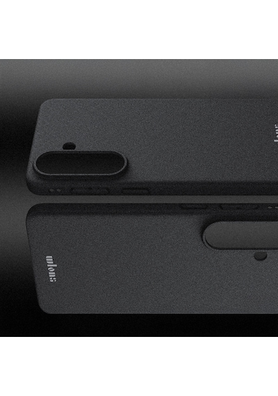 Galaxy S26 Uyumlu Kılıf M-safe Şarj Özellikli Velvet-fluff Kaplama Wlons Adev Kapak Siyah Siyah