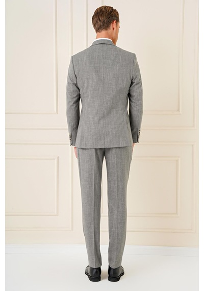 Efor Tk 902 Slim Fit Haki Klasik Takım Elbise Haki