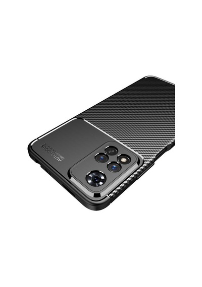 Apsuwa Xiaomi Redmi Note 11 Pro Kılıf Negro Karbon Fiber Silikon