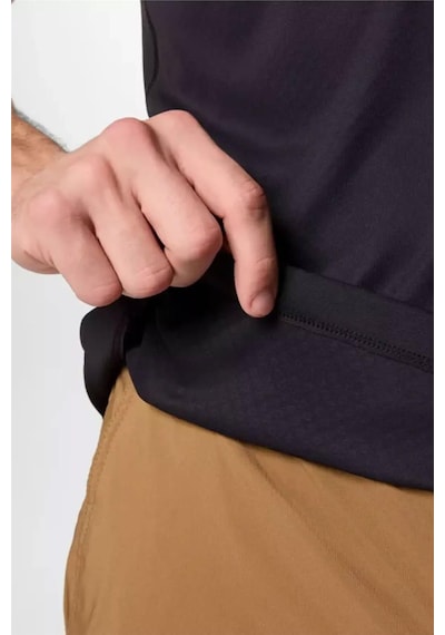 Columbia Erkek Zero Rules Light Polo Kısa Kollu T-shirt - Siyah-6547 Siyah