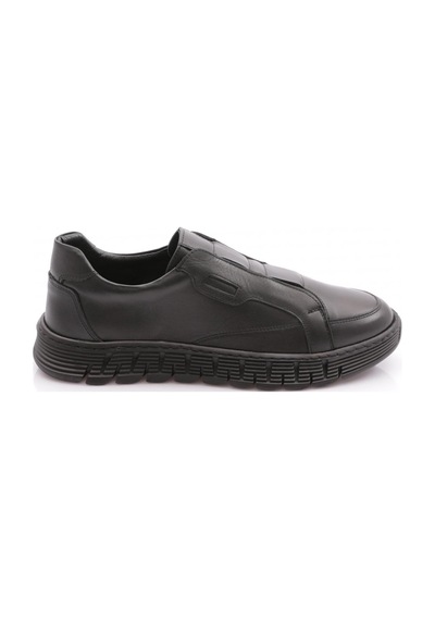 Dgn 9272 Erkek Düz Taban Sneakers Ayakkabi Siyah
