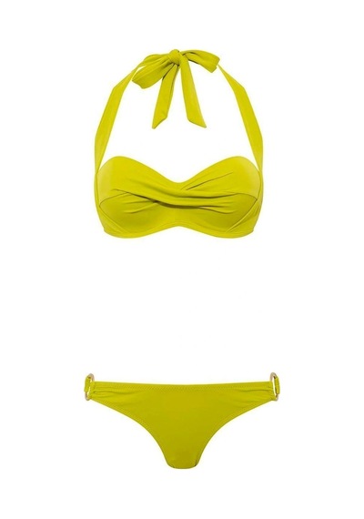 U.S. Polo Assn. Kadın Yeşil Bikini Takım