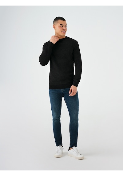 Regular Fit Erkek Kazak Antra Melanj