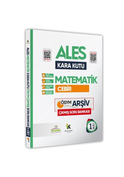 Ales Matematiğin Kara Kutusu 1.cilt Konu Özetli Dijital Çözümlü Ö