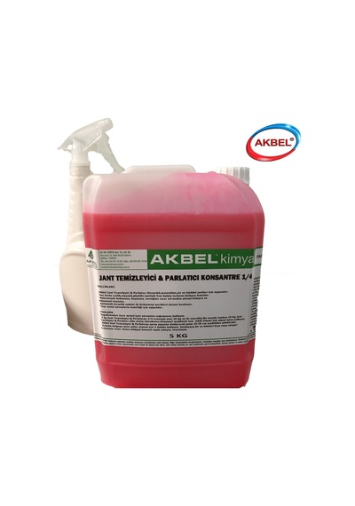 Akbel Jant Temizleyici & Parlatıcı Konsantre 1/4 5Kg Sprey