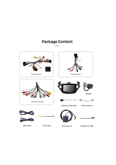 Opel Corsa 2020+ Uyumlumulti Medya Navi Gasyon Usb Kamera Carplayer 6 Ram