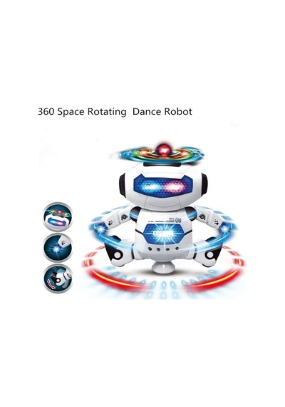 Dans Eden Robot Pervaneli Sesli Işıklı 20 Cm