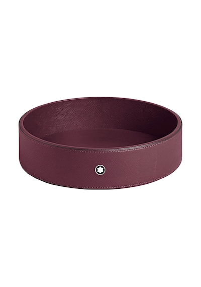 Montblanc Cassis Derisi Büyük Boy Yuvarlak Masa Tepsisi 134682 Bordo