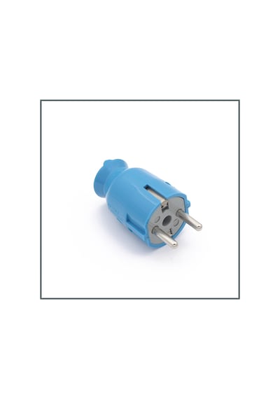 Palazzoli Spın Serisi Schuko Fiş Ip20 (termoplastik) 250v 2p+e 10