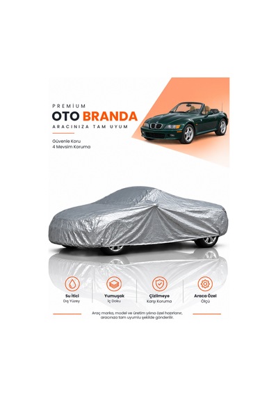 Bmw Z3 1995-2002 Cabrıo Uyumlu Araba Brandası Oto Branda Araba Örtüsü Araç Çadırı