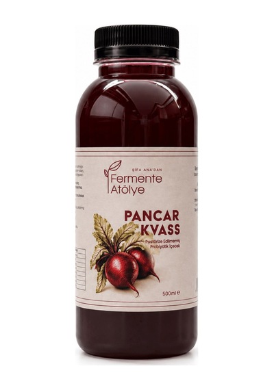 12 Adet Pancar Kvass 500 Ml. Pet Şişede