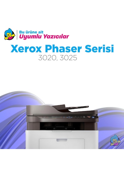 Xerox Phaser 3020 / 3025 Uyumlu Toner 2'li  Paket