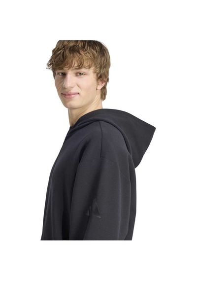 Adidas M Sl Erkek Spor Sweatshırt - Ku8006 Siyah
