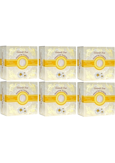Thalia Etkili Papatya Özlü Doğal Katı Sabun 150 gr x