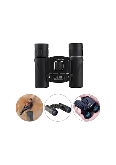 Tr 40x22 Cepte Taşımalı Kauçuk Kaplamalı Mini Dürbün 1000m/36m Çok Renkli