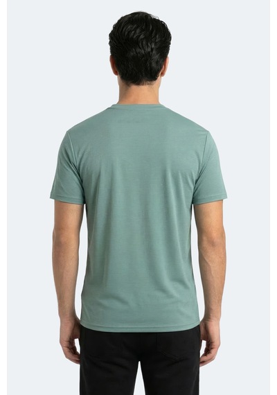 Slazenger Kayda Erkek Yeşil Tişört